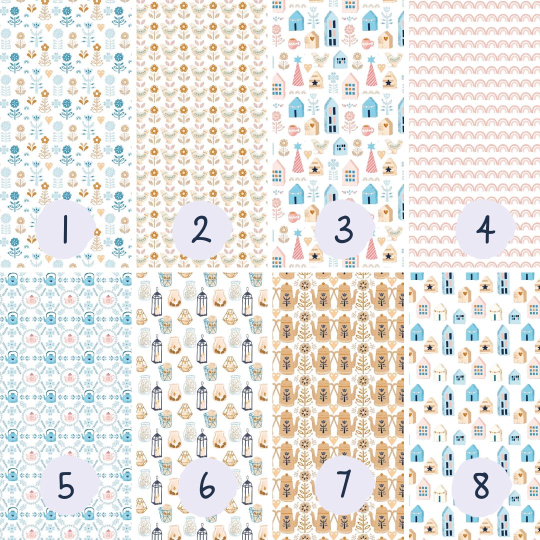 Hygge Scrapbook Papers Digital Download-Digital Downloads-Under the Rowan Trees-