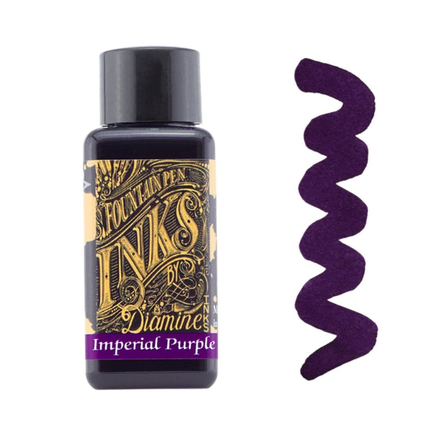 Purples Diamine Fountain Pen Inks 30ml - Imperial Purple