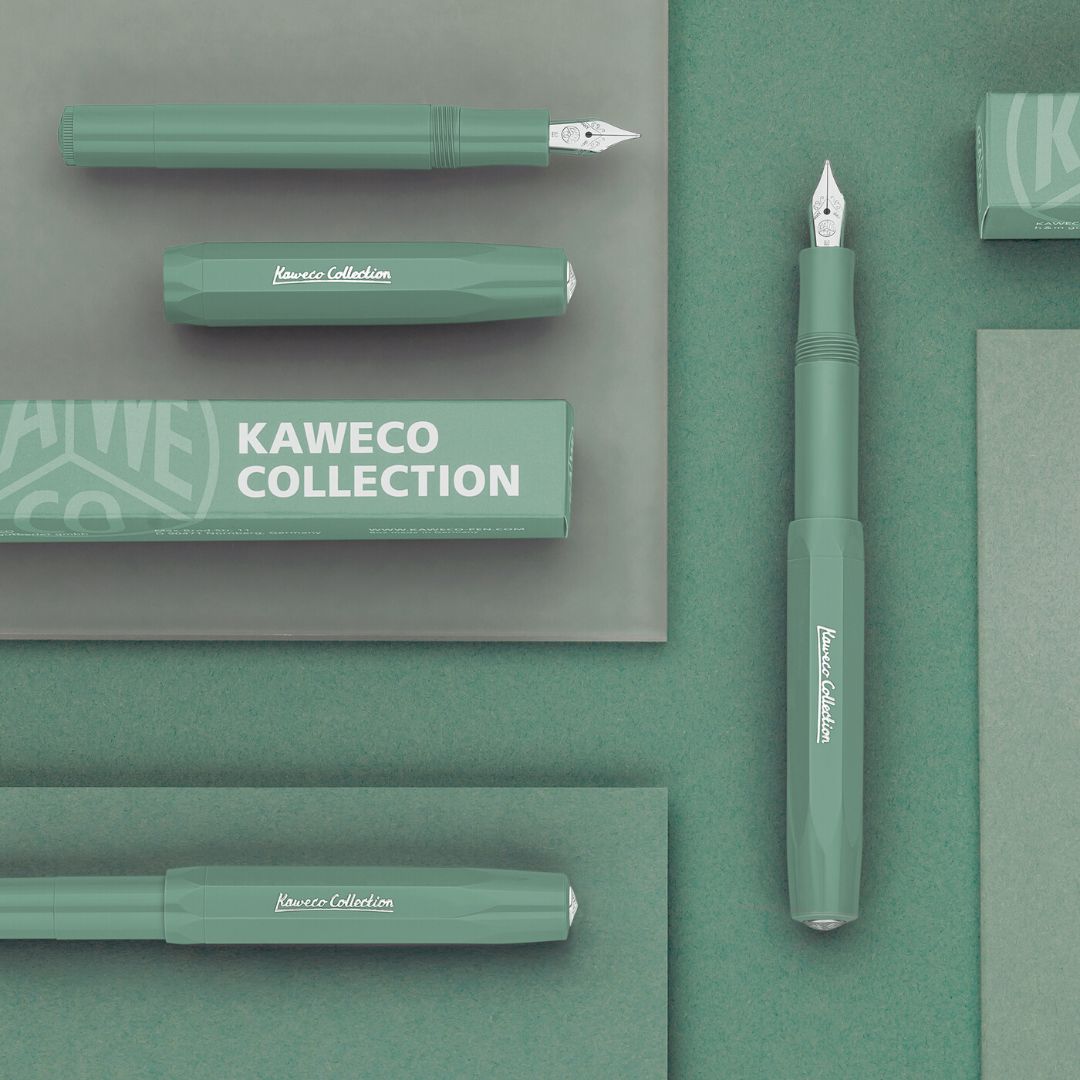 Kaweco Collection Fountain Pen Smooth Sage - Medium - Kaweco - Under the Rowan Trees