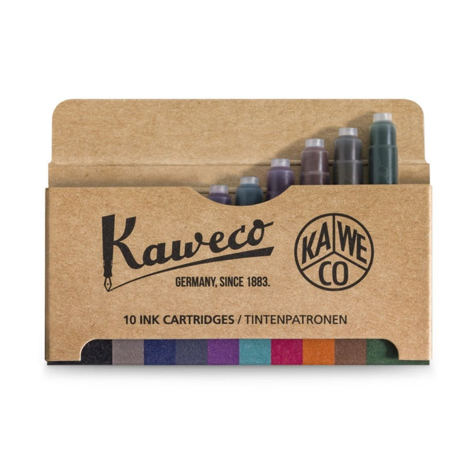 Kaweco Ink Cartridges 10 Pack Colour Mix-Ink Cartridges-Kaweco-