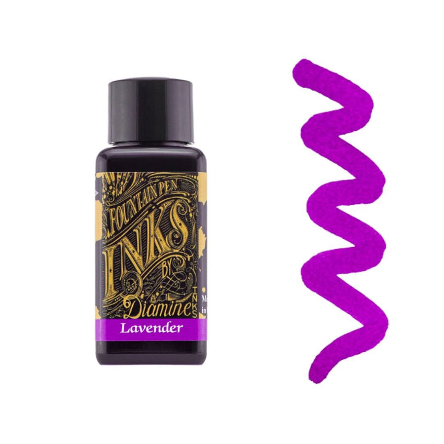 Purples Diamine Fountain Pen Inks 30ml - Lavender