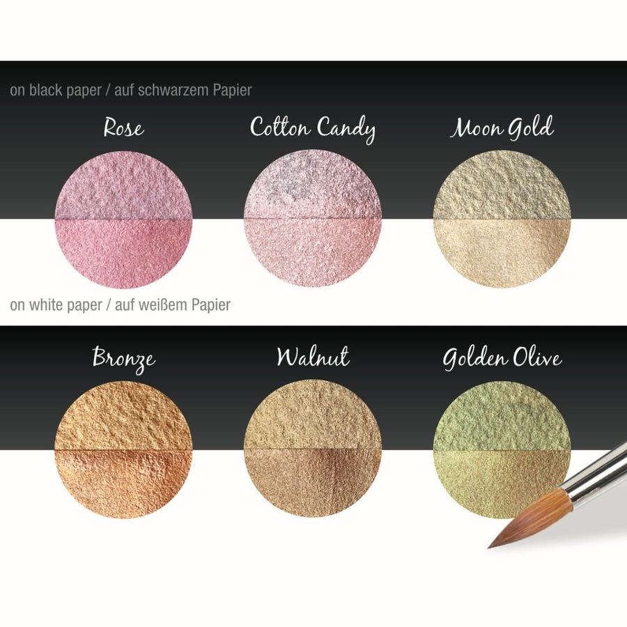 Lisi Coliro Pearlcolors Set of Six-Calligraphy Inks-Coliro-