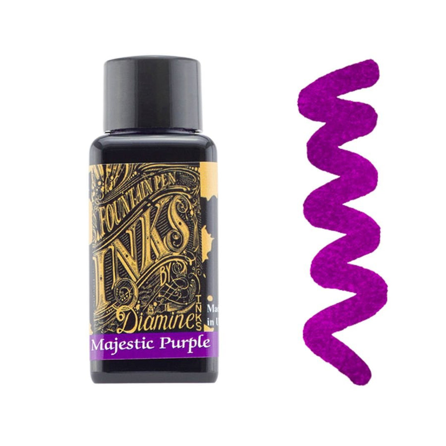 Purples Diamine Fountain Pen Inks 30ml - Majestic Purple