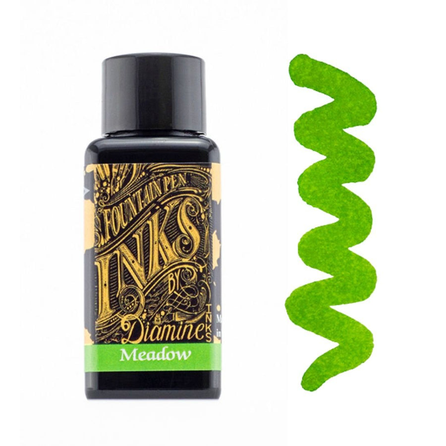 Greens Diamine Fountain Pen Inks 30ml-Fountain Pen Inks-Diamine-Meadow