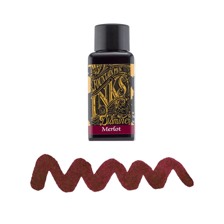 Diamine Fountain Pen Inks 30ml - Merlot