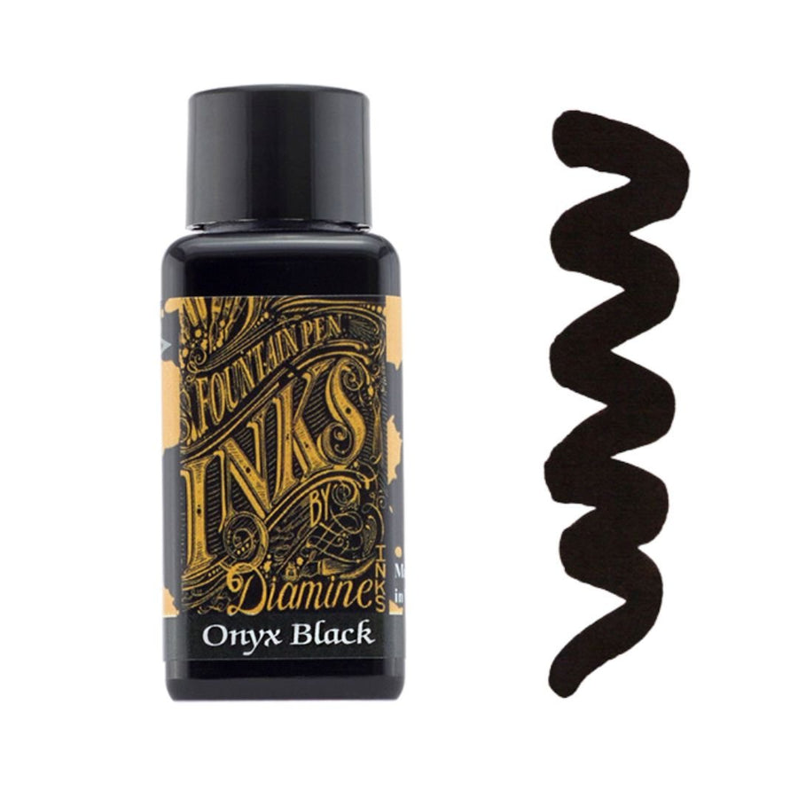 Diamine Fountain Pen Inks 30ml - Onyx Black