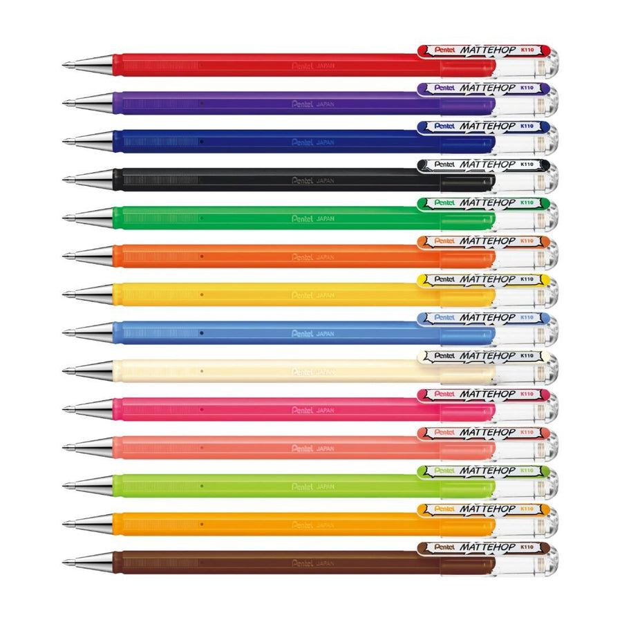 Pentel Mattehop Set of 14-Pens-Pentel-