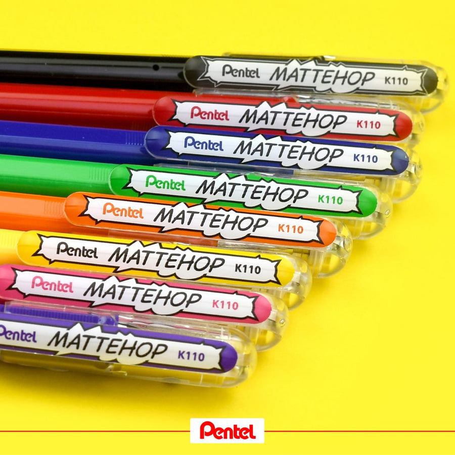Pentel Mattehop Set of 14-Pens-Pentel-