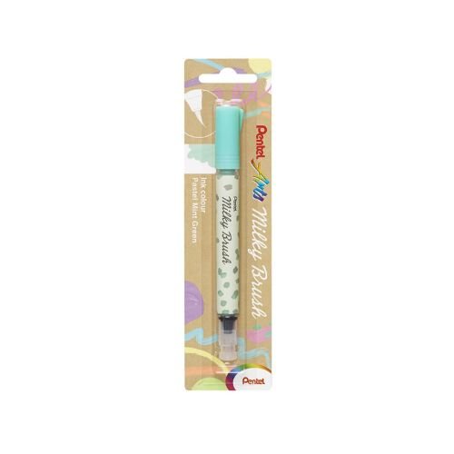 Pentel Milky Brush Pens-Pens-Pentel-Pastel Mint Green