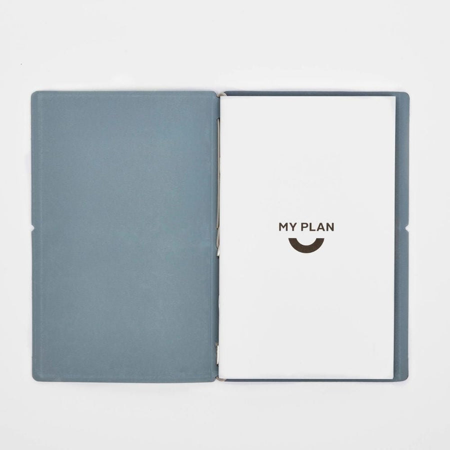 Recycled Leather Refillable Journal Pink - Vent for Change - Under the Rowan Trees