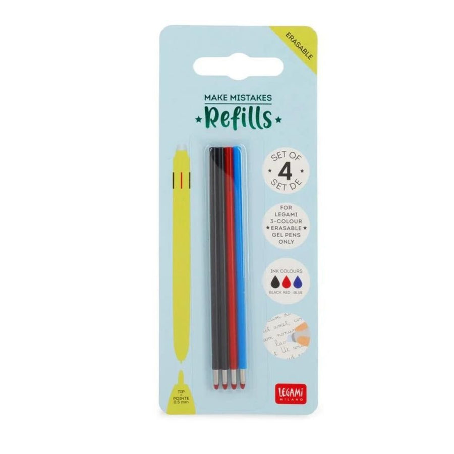 Refills for 3 Colour Gel Pens-Refills-Legami-