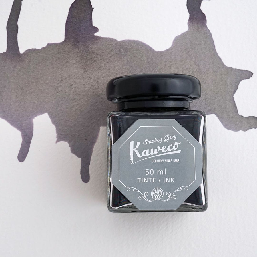 Kaweco Bottled Fountain Pen Ink 50ml-Fountain Pen Inks-Kaweco-Smokey Grey
