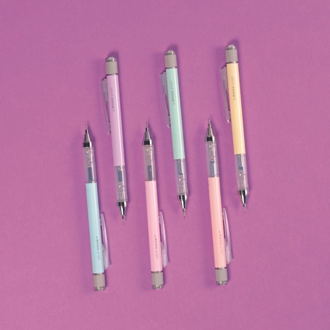 Tombow MONO Graph Mechanical Pencil Coral Pink - Tombow - Under the Rowan Trees
