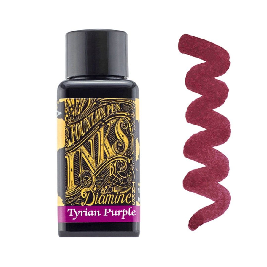 Purples Diamine Fountain Pen Inks 30ml - Tyrian Purple