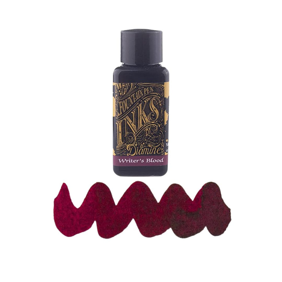 Reds & Pinks Diamine Fountain Pen Inks 30ml - Writers Blood